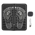 thumbnail image 1 of Electric Foot Massager Mat USB LCD EMS Foot Massager Pad Feet Stimulator Machine, 1 of 12