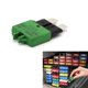 thumbnail image 3 of Bsvklp Fusible Hoja Disyuntor ATC Reinicio Manual DC32V para Coche Y Barco (30A Verde), 3 of 7