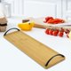 thumbnail image 5 of Bandeja de bambú ervir, con , bandeja para aperitivo soporte para aperitivo de postre, para aperitivo aperitivo almacenamiento negro largo Baoblaze Bandeja de almacenamiento, 5 of 8