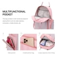 thumbnail image 2 of Mochila para pañales, regalos para baby shower, mochila multifuncional para pañales de gran capacidad, (rosa), 2 of 3