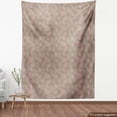 thumbnail image 4 of Ambesonne Leaves Fabric by the Yard Upholstery, Woodland Foliage Motifs, 10 Yards, Pale Pink Umber, 4 of 5