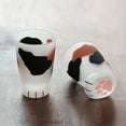thumbnail image 1 of Vaso de Vidrio Esmerilado con Diseño de Pata de Gato, Aislamiento Resistente Al Calor, Perfecto para Leche, Agua y Café, Un Complemento Acogedor para El Hogar, Solo Lavado a Mano, 11 X 7,4 C, 1 of 2