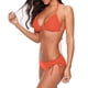thumbnail image 4 of WILLBEST Trajes de Baño Para Mujer, Conjunto de Bikini Bandeau Con Push-Up, Traje de Baño Brasileño, Traje de Baño de Playa 4620, 4 of 5