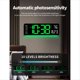thumbnail image 4 of Reloj de Pared Digital, Reloj Digital de Pantalla Grande con Control Remoto, para Sala de Estar, Dormitorio, Decoración, Regalo para Ancianos, 4 of 5