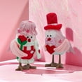 thumbnail image 4 of Vacemry Under $5 Romantic Bird Figurine, Love Theme Home Decoration Piece, Valentine's Day Gift Idea, Soft Textured Display Ornament, Couple Anniversary Celebration Decor for Shelf Table, 4 of 7