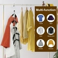 thumbnail image 6 of 2Pcs Multiple Shirt Hangers Nonslip Multi Hangers Anti Scratch Multi Layer Hanger Space Saving Hangers Portable Multiple Hanger Organizer for Closet Organizers Clothes Home, 6 of 10