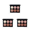 thumbnail image 3 of ZheElen Face Kit Multicolored Makeup Tools Concealer Exquisite Party Supplies Beauty Foundation Step-by-step Cream Palette Type 2 3Set, 3 of 6