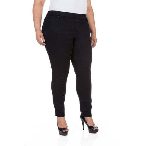 plus size faded glory jeggings