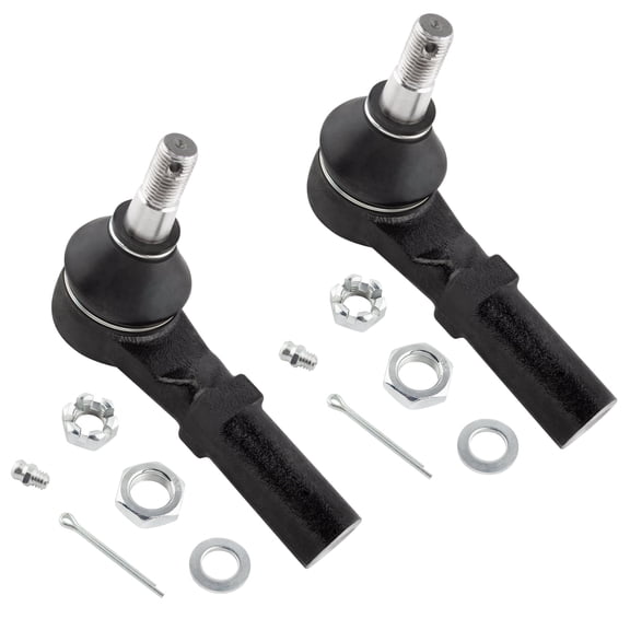 BOXI 2pcs Front Outer Tie Rod Ends Fit for Dodge Ram 1500 2002-2005/Ram 1500 2006-2008/Ram 2500 2003-2010/Ram 3500 2003-2010 / for Ram 2500 2011/for Ram 3500 2011 | ES3538