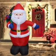thumbnail image 3 of 3.9ft Inflatable Santa With Gift Bag, Easy Setup Blow Up Christmas Decoration For Outdoor Yard, Durable Polyester, Foldable, Suitable For Christmas Party, Events, 3 of 8