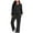 Black-camisetas para mujer de algodon, variant on Women's Two Piece Basic Outfits Loung Sets Pullover V Neck Sports Sweatshirts and Athletic Pants Set Solid Color Fall Tracksuit