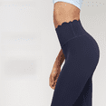 thumbnail image 1 of Pantalones elásticos de yoga para mujer, pantalones de fitness de color melocotón para la cadera y el vientre, pantalones de yoga curvos de cintura alta sin costuras para levantar la cadera, 1 of 4