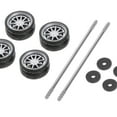thumbnail image 3 of figatia 1:64 Scale Car Rubber Wheel Wheel Rims Soft Rubber Tires for RC 1/64 G7, 3 of 7