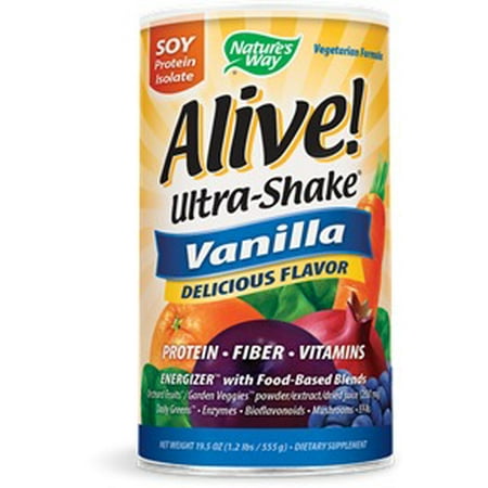 Nature S Way Alive Soy Protein Shake Vanilla Nature S Way Alive Soy Protein Shake Vanilla