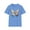 Carolina Blue, variant on Butterfly Shirt, T Shirt with Butterfly, Monarch Shirt