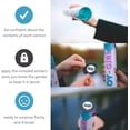 thumbnail image 6 of TUR Blue Gender Reveal Confetti & Powder Smoke Cannons 2-Pack, Biodegradable Poppers for Baby Showers and Parties 12 Inch, 6 of 8