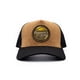 thumbnail image 2 of KNITE Gorra Farmer Wheat Cafe Trucker Hombre Ajustable Estilo Rancher Original, 2 of 4