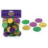 Mardi Gras 100 Plastic Coins Doubloons Pirate