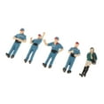 thumbnail image 3 of 2 Juegos 1:64 Muñeca Modelo Escenas Gente Pequeña Gasolinera de Plástico CUTICAT Modelos en miniatura Personas, 3 of 8