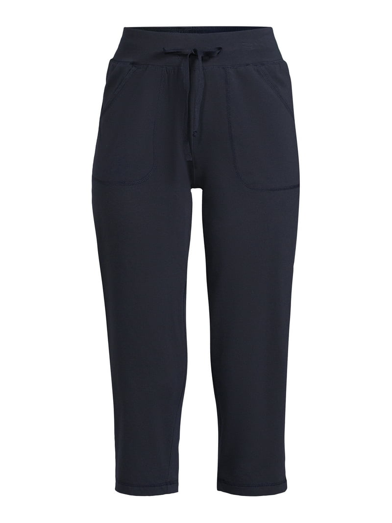 CAPRI RIB PANTS ブラック　1サイズ Women's Relaxed Fit Austyn Cargo Capri (Plus) | Capris