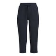 thumbnail image 3 of Athletic Works Women's and Women's Plus Knit Capri Pants, 22" Inseam, Sizes XS-4X, 3 of 5