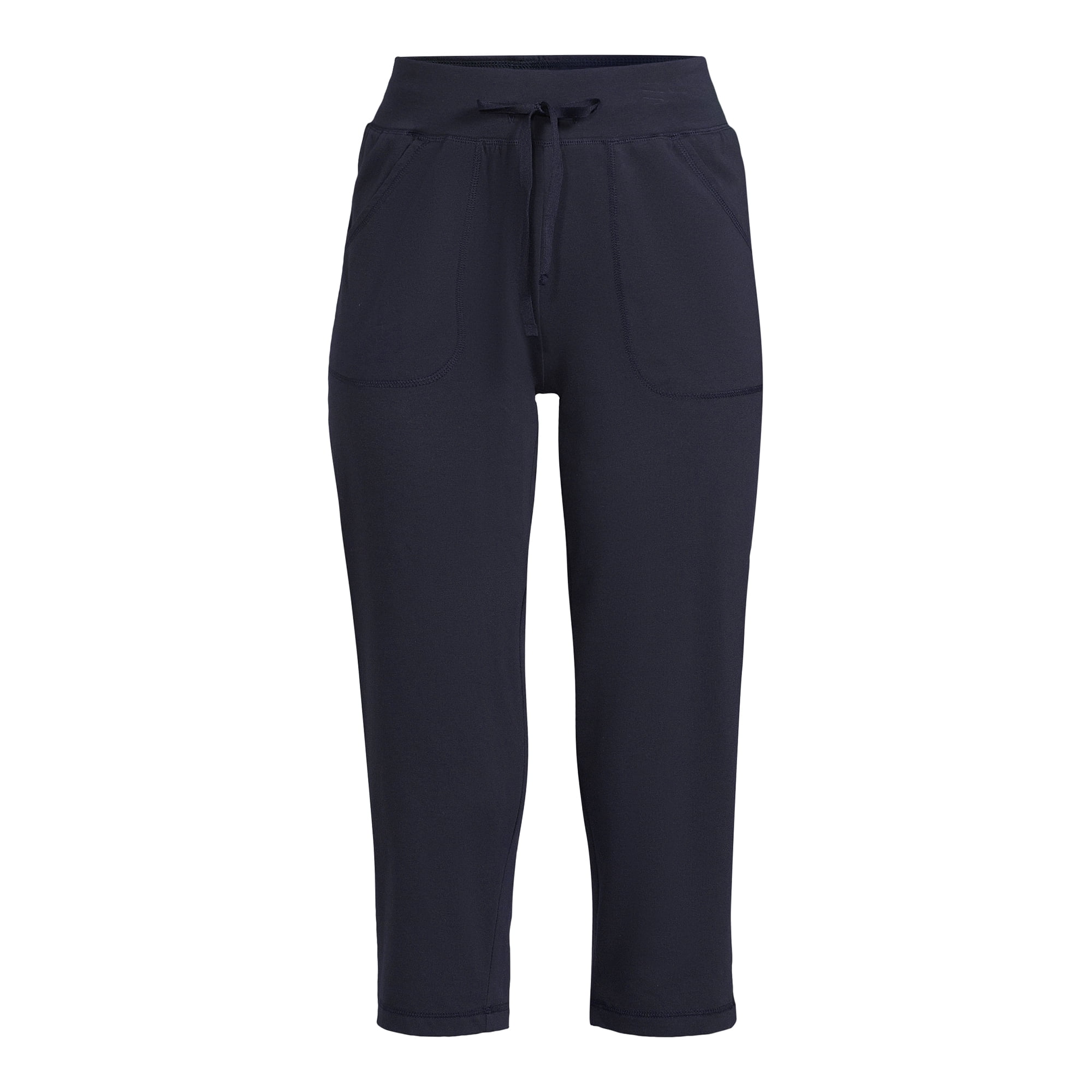 Athletic Works Women's and Women's Plus Core Knit Capri, Sizes XS-4X