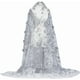 thumbnail image 1 of Tela de organza con bordado floral de 2,2 yardas (1,9-164 cm de ancho), encaje floral 3D., 1 of 9