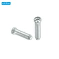 thumbnail image 3 of Uxcell Bike Spoke Nipple 0.5" x 0.2", 40 Pack Alloy Mountain Bicycle Spoke Cap, Silver 40 Pack, 3 of 5