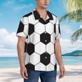 thumbnail image 4 of Men's & Boys Hawaiian Shirt Short Sleeve Tropical Holiday Summer Beach Shirts, 4 of 8