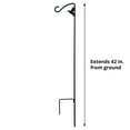 thumbnail image 3 of More Birds 42-inch Hummingbird Hook for Bird and Hummingbird Feeders, Stabilizer Leg and Curved Design, Black, 1 Pack, 3 of 9