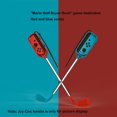 thumbnail image 2 of Compatible Con Switch Golf Game Grip Golf Rushing Left And Right Small Handles Accesorios De Juego Con Muñequeras Guardurnaity OD014370-03, 2 of 6
