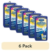 (6 pack) Dr. Scholl’s Freeze Away Wart Remover Dual Action (7 Applications) for Common & Plantar Wart Removal