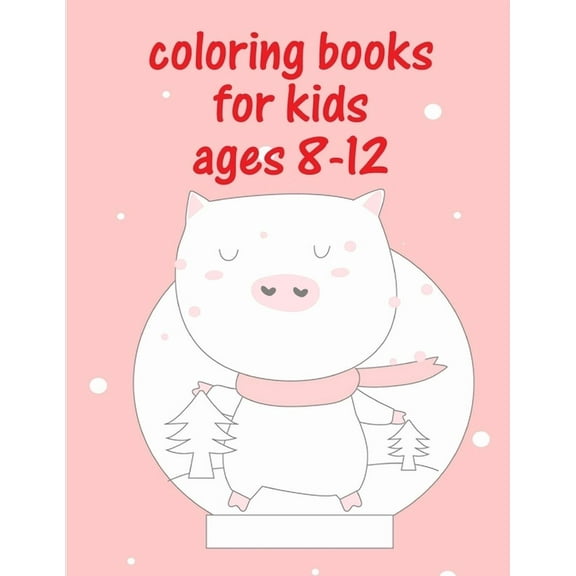 Magic Animals: Coloring Books For Kids Ages 8-12 : Cute Christmas Coloring pages for every age (Series #8) (Paperback)
