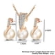 thumbnail image 4 of Xihbxyly Conjunto de Joyas de Perlas, Exquisito Collar de Diamantes de Imitación, Elegante Par de Pendientes, Diseño Único para Cualquier Ocasión, Regalo para Amigos o para Ti, Perfecto para Mujeres, 4 of 7