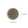 thumbnail image 3 of Tainini Bohemian Round Woven Placemats,15 inch Natural Wicker Placemats Rustic Weave Placemats for Dining Table, 3 of 6