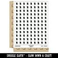 thumbnail image 2 of Black Panther 200+ Round Stickers - White - Matte Finish - 0.50" Size, 2 of 3