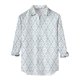 thumbnail image 3 of Camisas Y Playeras Hombres Casual Manga larga Primavera Verano Turndown Neck 3D Impreso Camisas Moda Top Blusa Camisas (C, XL), 3 of 5