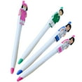 thumbnail image 4 of SHISUYAN 4Pcs Press- Ballpoint Pen Cartoon Nurse Writing Pen Portable Ballpoint Pen Funny Writing Pen, 4 of 8