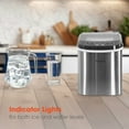 thumbnail image 4 of Magic Chef 27 lb Capacity Portable Countertop Ice Maker, Stainless Steel (Bullet Ice), 4 of 9