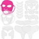 thumbnail image 1 of Juego de almohadillas de silicona Maitys, 32 piezas, para rostro, pecho y cuello, reutilizables, 1 of 7