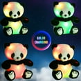 thumbnail image 6 of LotFancy Light Up Panda Stuffed Animal, 12 in Panda Bear Plush Toy Gift for Girls, Boys, Kids, 6 of 7
