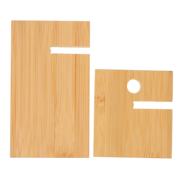 Phone Mount Bamboo Rack Multi-function Charging Cell Phone Holder Mic Belts Tablet Mount Watch Rack Desktop Rack