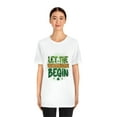 thumbnail image 4 of Let The Shenanigans Begin Irish Unisex Jersey Short Sleeve Tee, 4 of 10