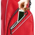 thumbnail image 5 of IZZO Golf Ultra-Lite Cart Golf Bag With Single Strap & Exclusive Features, Red, 35’’ x 14’’ x 11’’, 5 of 9