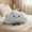 Blue, variant on Zeiwohndc Comfortable Cartoon Cloud Pillow For Sofa Chair Lumbar Support And Relaxation