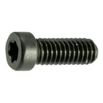 #6-40 x 3/8" Black Oxide T-10 Fillister Head Star Drive Gun Screws (12 pcs.)