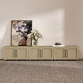 thumbnail image 4 of From the Tree Furniture Arden Low Storage Cabinet, Natural Oak, 32"W Modern Sideboard with Soft-Close Wood Doors, Modular Accent Cabinet, 4 of 7