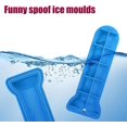 thumbnail image 3 of Bandeja para cubitos de hielo Hiswow para adultos, bromas divertidas, formas de silicona, azul, 3 of 7