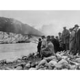 thumbnail image 2 of President Warren Harding And His Alaska Touring Party Near A Glacier. July 1923. History (24 x 18), 2 of 2