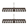 thumbnail image 1 of 2pcs Belts Racks Belt Scarf Storage Organizer Closet Tie Racks Belt Hangers, 1 of 8